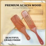 Wooden Spurtle Spurtle Spatula for Cooking - Image 5